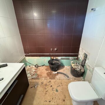 Reforma de baño antes