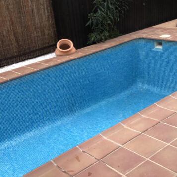 Arreglo piscina después