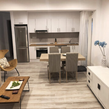 Reforma de salón y cocina después